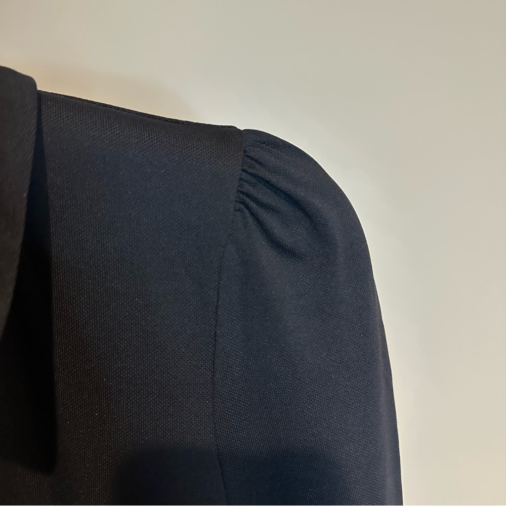 Lilly Pulitzer Luxletic Brickell Dress UPF 50+ Black Collared Pockets Size L - Picture 7 of 7